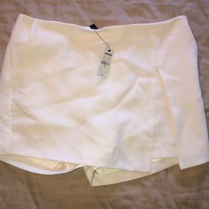 Express white skirt